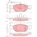 Bromsbeläggssats, skivbroms GDB1364 TRW