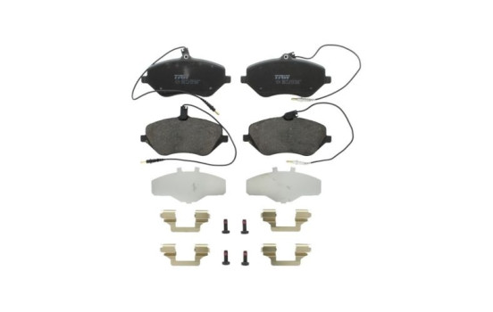 Bromsbeläggssats, skivbroms GDB1663 TRW