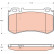 Bromsbeläggssats, skivbroms GDB1735 TRW, miniatyr 2