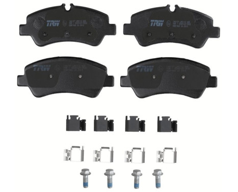 Bromsbeläggssats, skivbroms GDB1968 TRW, bild 3