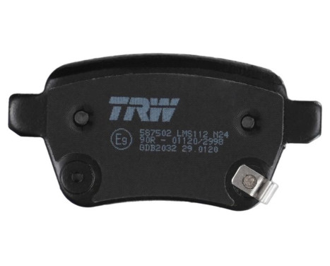 Bromsbeläggssats, skivbroms GDB2032 TRW, bild 4