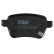 Bromsbeläggssats, skivbroms GDB2032 TRW, miniatyr 4