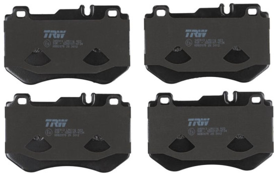 Bromsbeläggssats, skivbroms GDB2078 TRW, bild 2