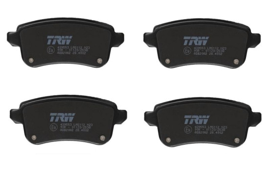 Bromsbeläggssats, skivbroms GDB2082 TRW, bild 3