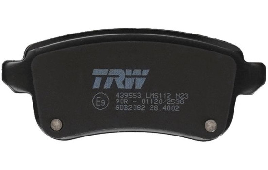 Bromsbeläggssats, skivbroms GDB2082 TRW, bild 5