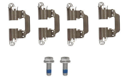 Bromsbeläggssats, skivbroms GDB2082 TRW, bild 6
