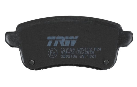 Bromsbeläggssats, skivbroms GDB2136 TRW, bild 5