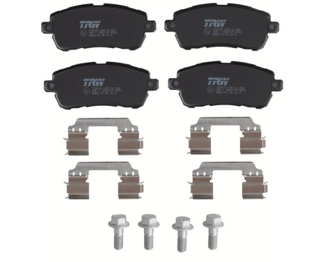 Bromsbeläggssats, skivbroms GDB2176 TRW, bild 2