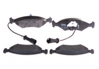 Bromsbeläggssats, skivbroms GDB238 TRW