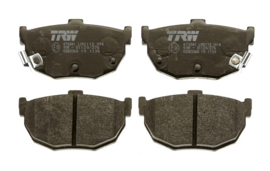 Bromsbeläggssats, skivbroms GDB3368 TRW, bild 3