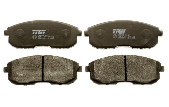Bromsbeläggssats, skivbroms GDB3390 TRW, bild 3
