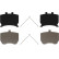 Bromsbeläggssats, skivbroms GDB3643 TRW, miniatyr 4