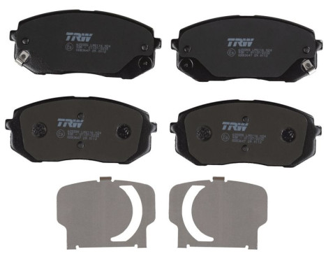 Bromsbeläggssats, skivbroms GDB3647 TRW, bild 3