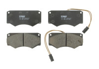 Bromsbeläggssats, skivbroms GDB390 TRW