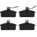 Bromsbeläggssats, skivbroms GDB422 TRW, miniatyr 2
