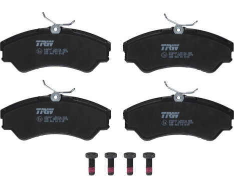 Bromsbeläggssats, skivbroms GDB862 TRW, bild 2