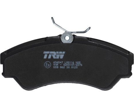 Bromsbeläggssats, skivbroms GDB862 TRW, bild 4