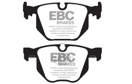 Bromsbeläggssats, skivbroms Greenstuff DP21450 EBC, bild 4