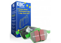 Bromsbeläggssats, skivbroms Greenstuff DP21506 EBC
