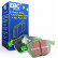 Bromsbeläggssats, skivbroms Greenstuff DP21864 EBC