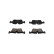 Bromsbeläggssats, skivbroms KBP-10001 Kavo parts, miniatyr 3