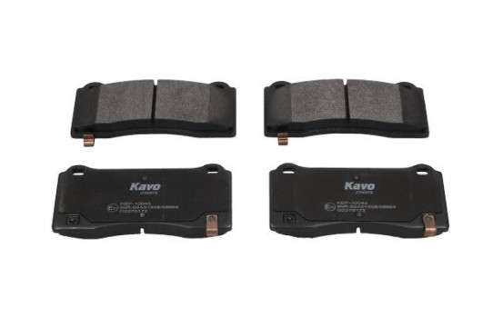 Bromsbeläggssats, skivbroms KBP-10045 Kavo parts
