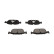 Bromsbeläggssats, skivbroms KBP-10063 Kavo parts, miniatyr 3