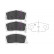 Bromsbeläggssats, skivbroms KBP-1501 Kavo parts