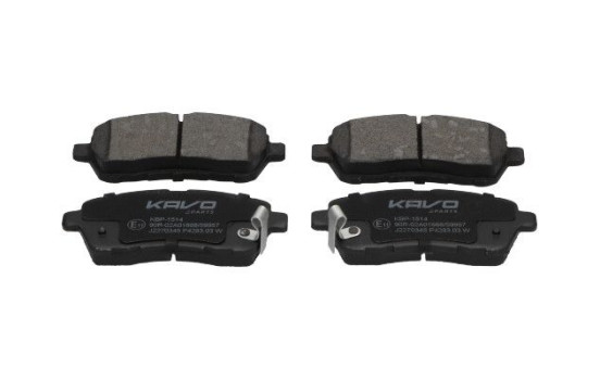 Bromsbeläggssats, skivbroms KBP-1514 Kavo parts