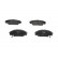 Bromsbeläggssats, skivbroms KBP-2031 Kavo parts, miniatyr 2