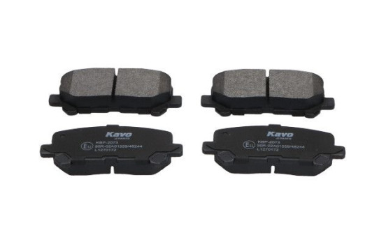 Bromsbeläggssats, skivbroms KBP-2073 Kavo parts