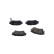 Bromsbeläggssats, skivbroms KBP-3009 Kavo parts, miniatyr 4