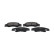 Bromsbeläggssats, skivbroms KBP-4003 Kavo parts