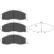 Bromsbeläggssats, skivbroms KBP-4010 Kavo parts