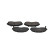Bromsbeläggssats, skivbroms KBP-4010 Kavo parts, miniatyr 4