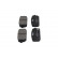 Bromsbeläggssats, skivbroms KBP-4019 Kavo parts, miniatyr 5