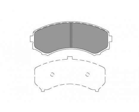 Bromsbeläggssats, skivbroms KBP-4567 Kavo parts