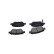 Bromsbeläggssats, skivbroms KBP-5562 Kavo parts, miniatyr 4