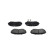 Bromsbeläggssats, skivbroms KBP-5565 Kavo parts, miniatyr 3