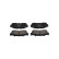 Bromsbeläggssats, skivbroms KBP-6522 Kavo parts, miniatyr 4