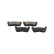 Bromsbeläggssats, skivbroms KBP-6530 Kavo parts, miniatyr 4