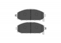 Bromsbeläggssats, skivbroms KBP-6540 Kavo parts