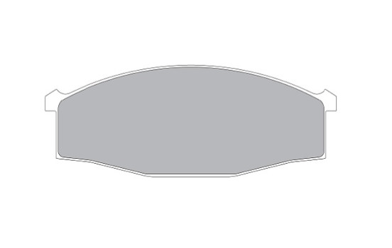 Bromsbeläggssats, skivbroms KBP-6551 Kavo parts