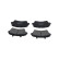 Bromsbeläggssats, skivbroms KBP-6563 Kavo parts, miniatyr 4