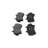 Bromsbeläggssats, skivbroms KBP-6563 Kavo parts, miniatyr 5