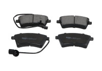 Bromsbeläggssats, skivbroms KBP-6631 Kavo parts