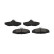 Bromsbeläggssats, skivbroms KBP-7503 Kavo parts, miniatyr 2