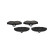 Bromsbeläggssats, skivbroms KBP-7503 Kavo parts, miniatyr 4
