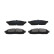 Bromsbeläggssats, skivbroms KBP-8501 Kavo parts, miniatyr 2