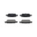 Bromsbeläggssats, skivbroms KBP-8515 Kavo parts, miniatyr 4